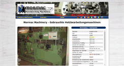 Desktop Screenshot of mormac.de